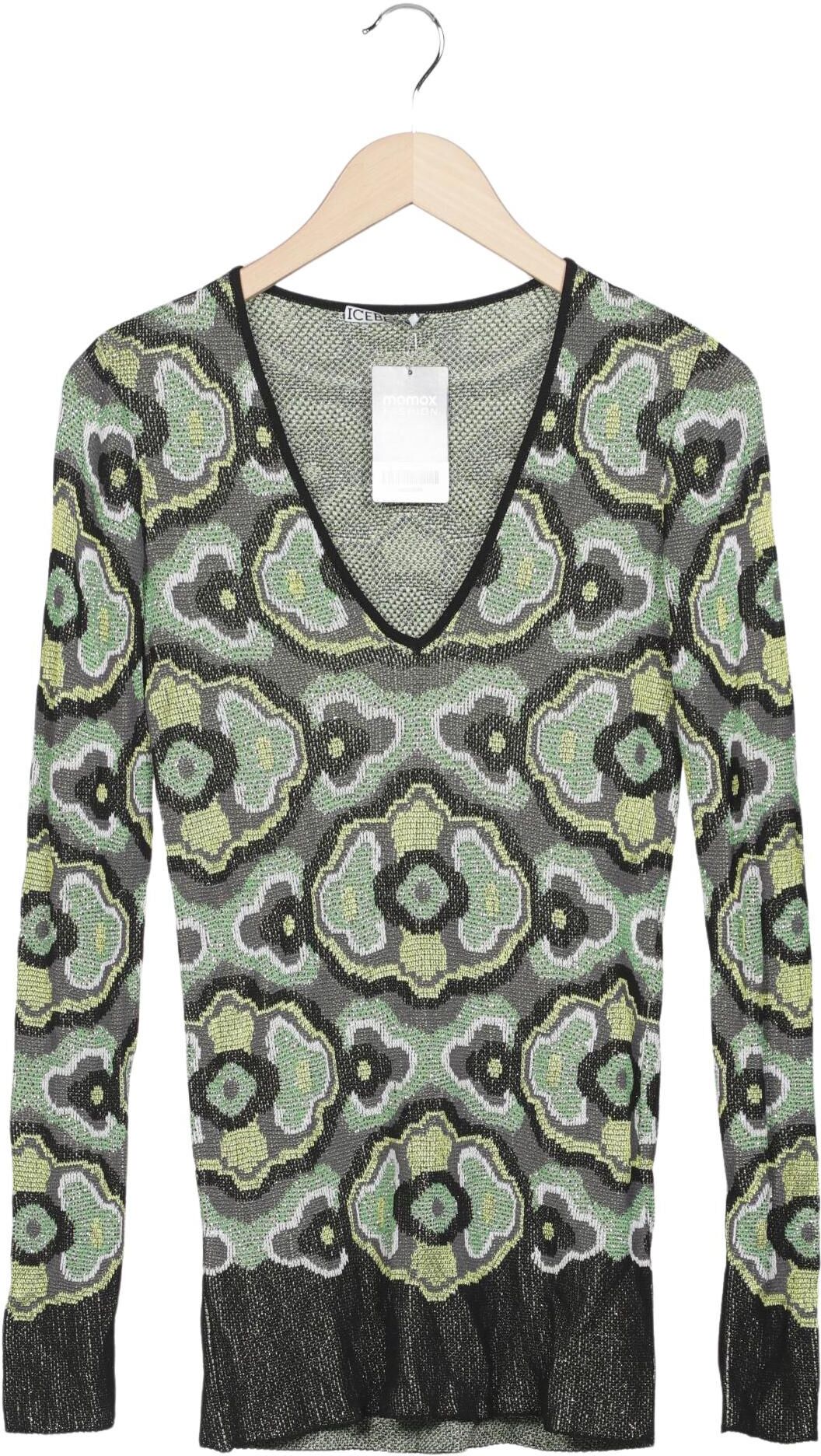 Iceberg Damen Pullover, Mehrfarbig, Gr. EU 34 (IT 40), Viskose / Baumwolle / Synthetik - Second Hand