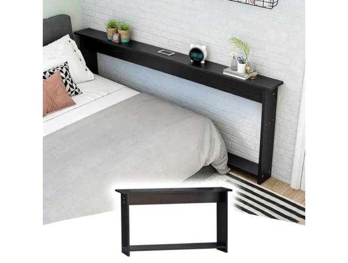 Regal Hinter Sofa Schmaler Konsolentisch für Kleine Räume, Kratzfest Platzsparende Lückenfüllung aus Massivholz für den Bereich Zwischen Bett und Wand (inkl. Stützstange); Maßgefertigter