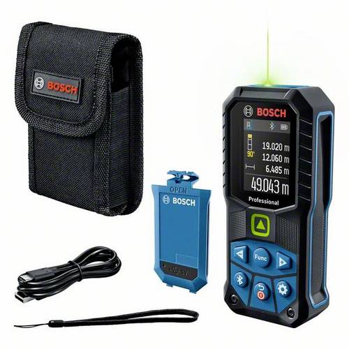 Bosch Professional GLM 50-27 CG Laser-Entfernungsmesser Stativadapter 6.3 mm (1/4 ), Bluetooth, Dokumentations-App 50 m