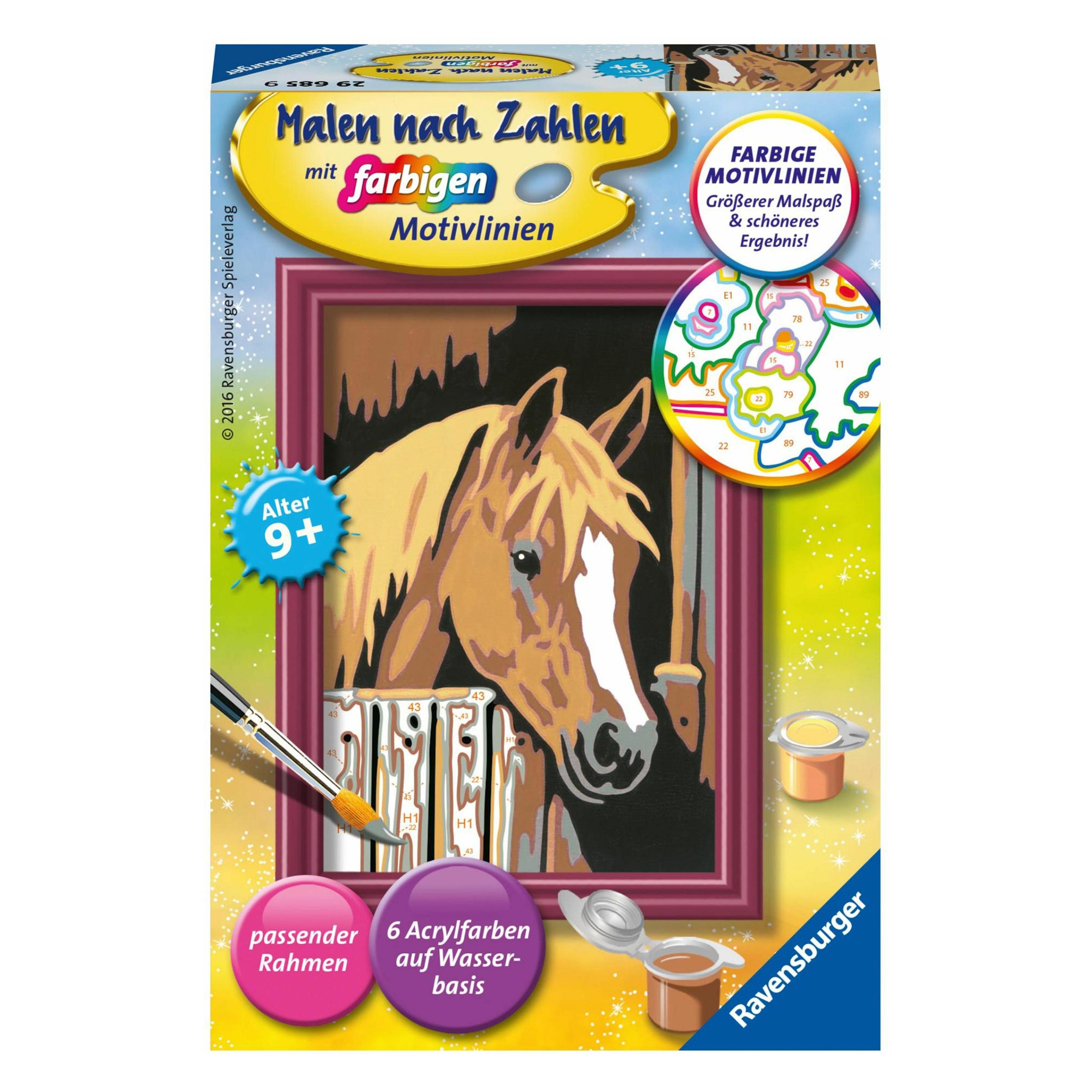 Ravensburger Pferd im Stall (29685)