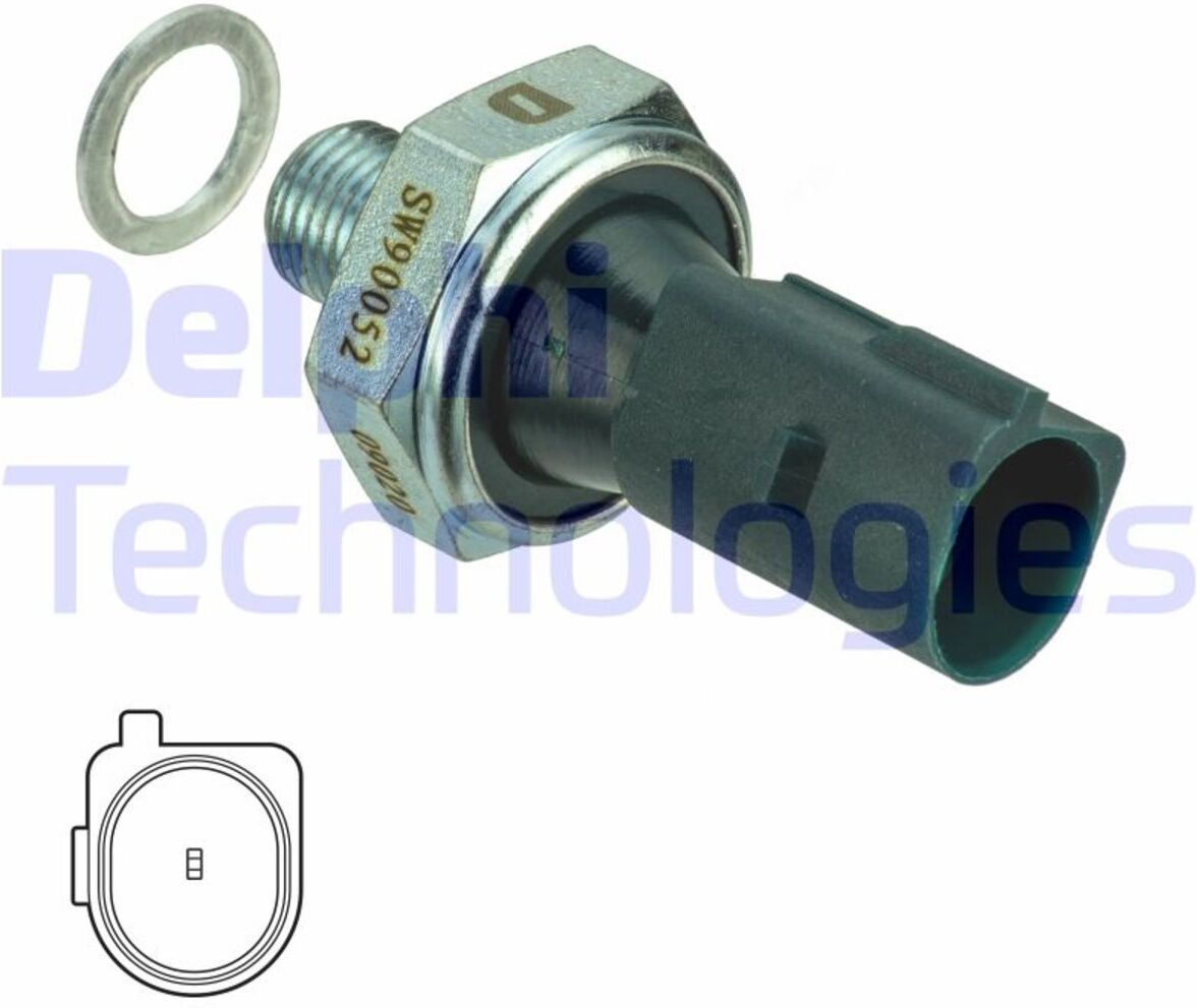 Delphi Interruttore pressione olio SW90052