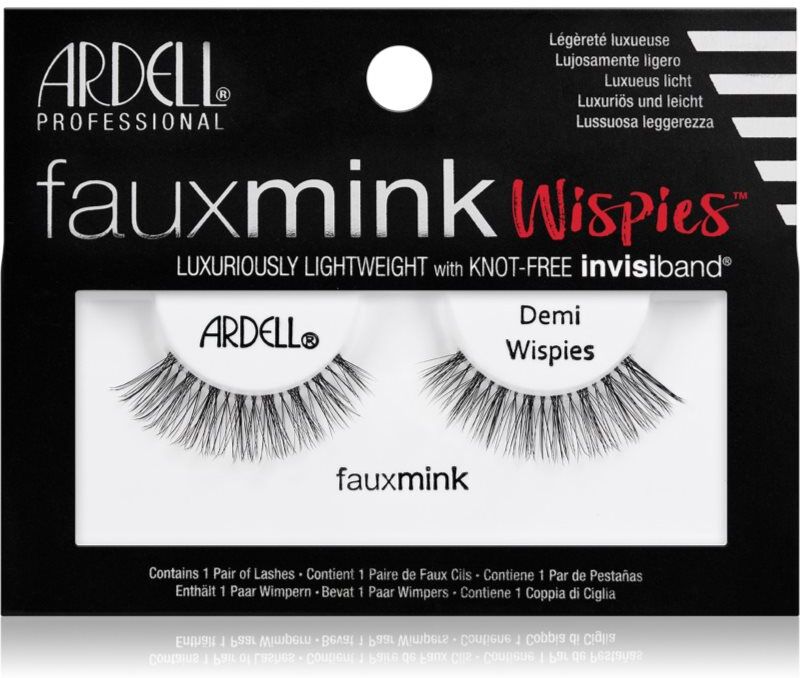 Ardell FauxMink Wispies faux-cils Demi Wispies 2 pcs