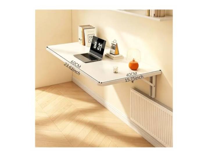 LTYKNGH Klapptisch Wand Wandmontierter Klapptisch Antifouling-Panel, Schreibtisch, Flur, Konsole, Eingangsbereich(White S)
