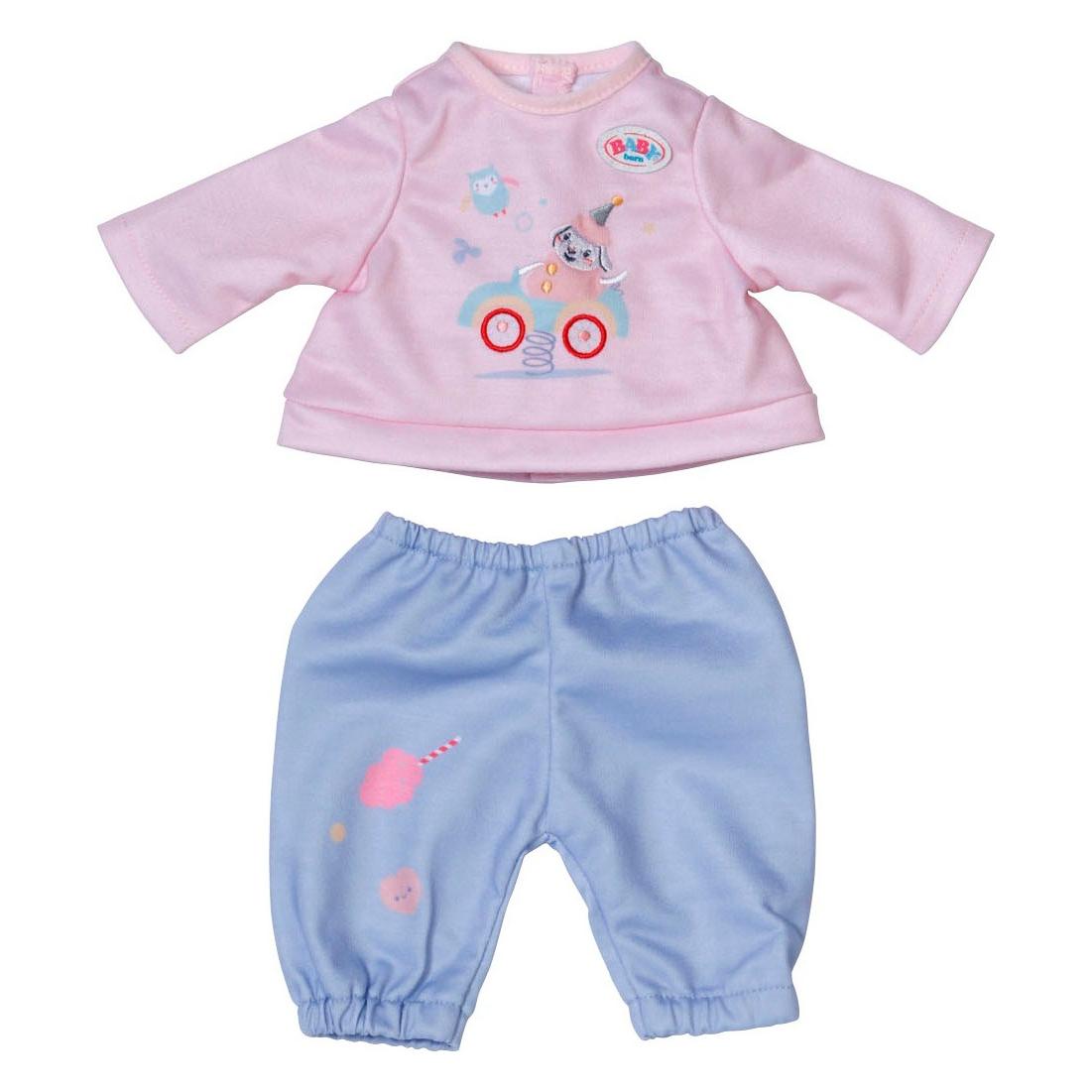 Zapf Creation BABY born Jogging Anzug Rosé 36cm (838815)