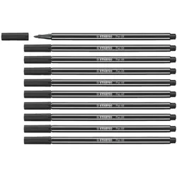 Stabilo 10er-Pack Faserschreiber »Pen 68« schwarz schwarz