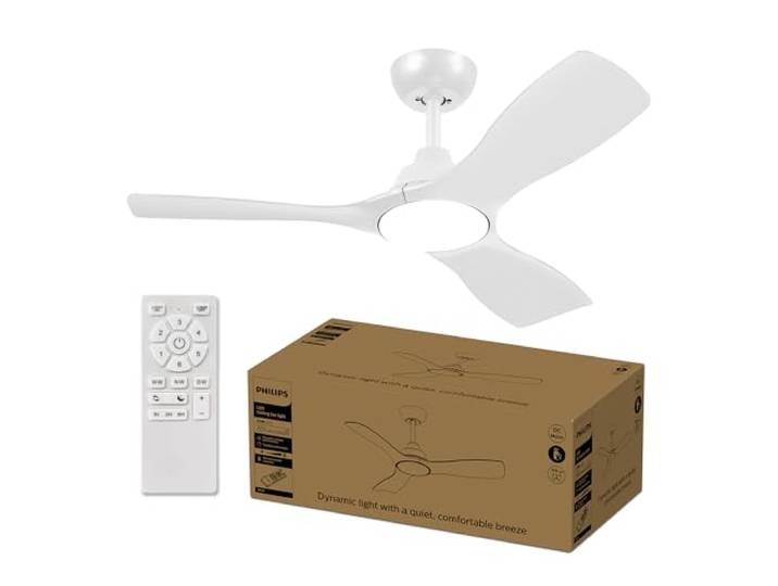 PHILIPS Fixed blade Fan ceiling 42' 106cm 30W+24W - Online excl.