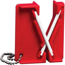 Lansky Mini-Messer-Schärfer, Messerschärfer, Rot