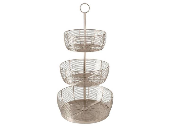 Etagere, Metall, 36x70x36 cm, Geschirr, Tischkultur & Serviergeschirr, Etageren