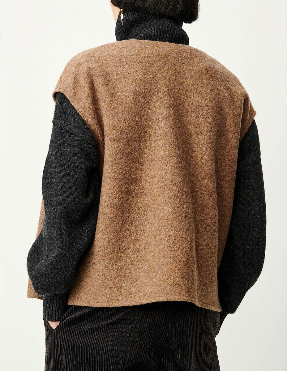 SESSUN Veste sans manches en laine, HANZO