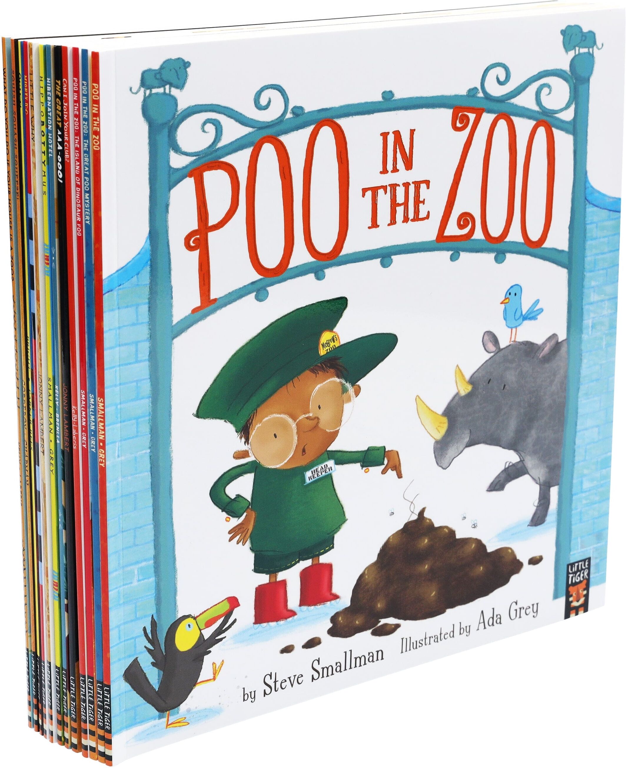 The Zoo Children Picture Stories By Little Tiger 12 Books Collection Set - Ages 3-6 - Paperback Little Tiger Press Group