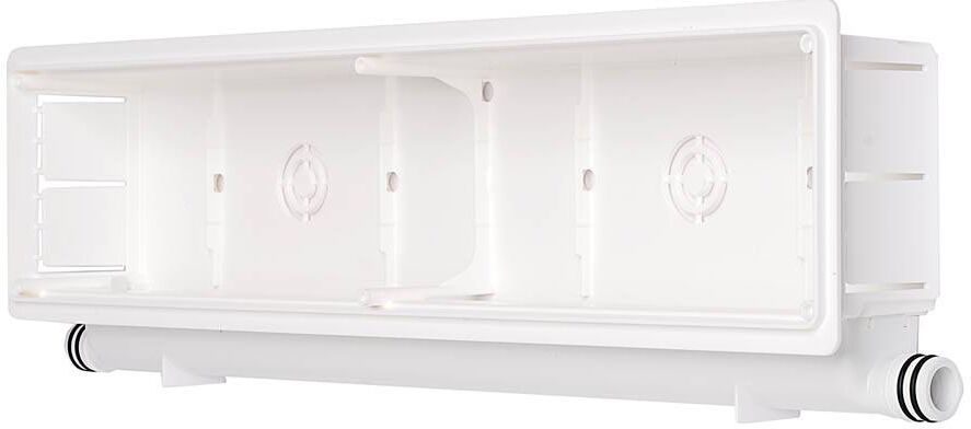 Vecamco MODULO DI PREDISPOSIZIONE AD INCASSO DUAL PLUS con doppio scarico condensa