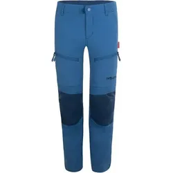 TROLLKIDS Kids Nordfjord Zip-off Pants, Größe 164 in Blau Blau