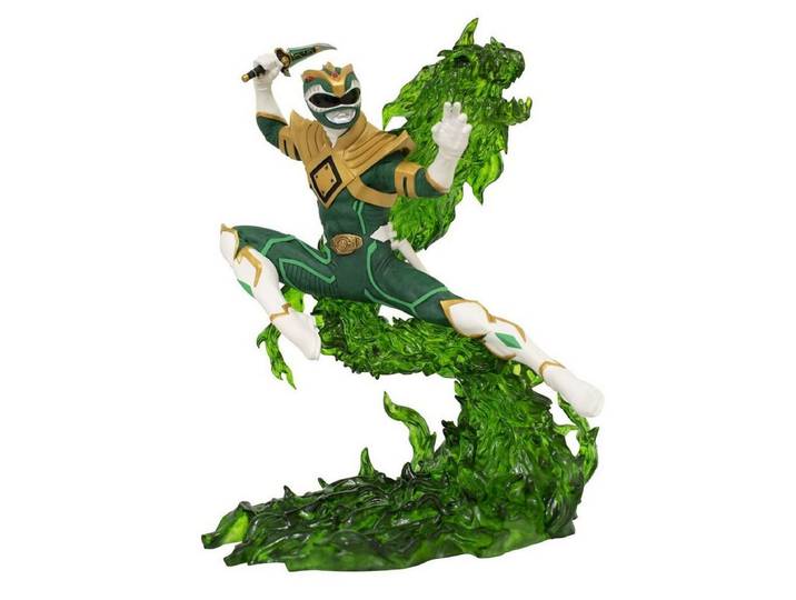 Diamond Select Toys Sammelfigur POWER RANGERS GALLERY GREEN RANGER PVC STATUE
