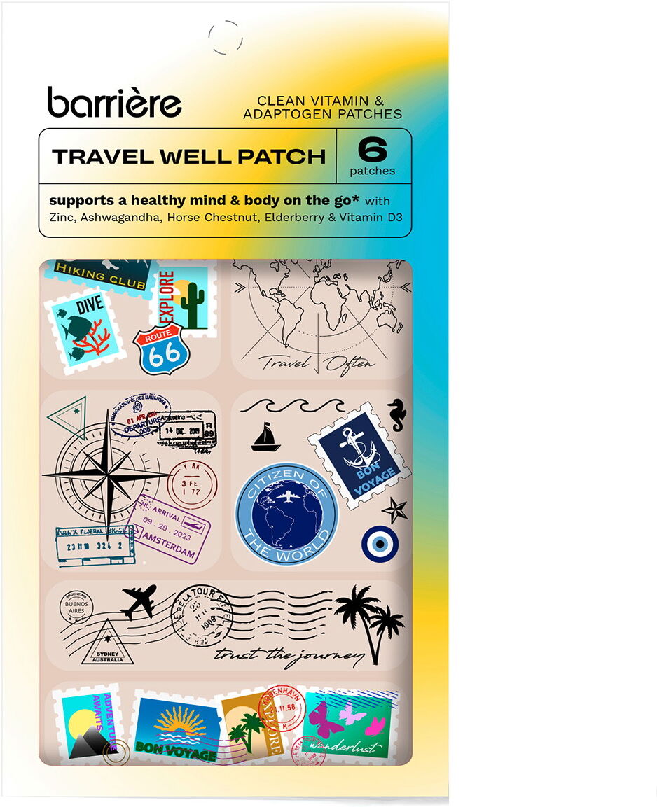 barrière TRAVEL WELL Vitamin Patch Travel Diary (6 Stück)