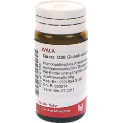 WALA Quarz D30 Globuli 20 g Globuli