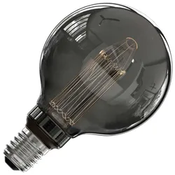 Calex | LED-Glühfaden | Große Fassung E27 | Globe G95 | 5W | Titanium