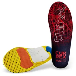 Currex Unisex RunPro Low Einlegesohle rot