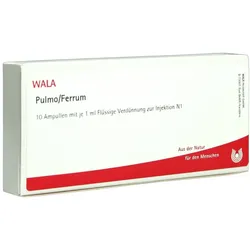 Pulmo/ferrum Ampullen 10X1 ml