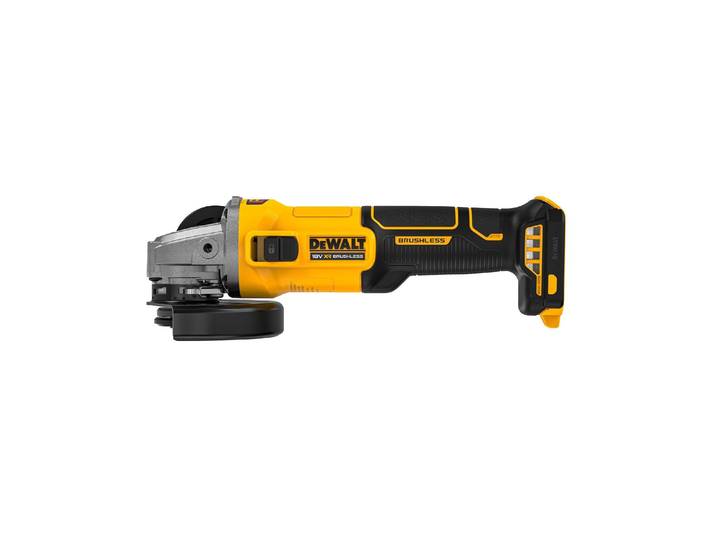Winkelschleifer DEWALT DCG407NT-XJ Ohne Akku , gelb (schwarz), L:164cm, Schleifmaschinen, Winkelschleifer