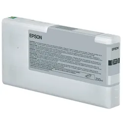 Epson Original UltraChrome Druckerpatrone schwarz hell hell 200ml (C13T653900)