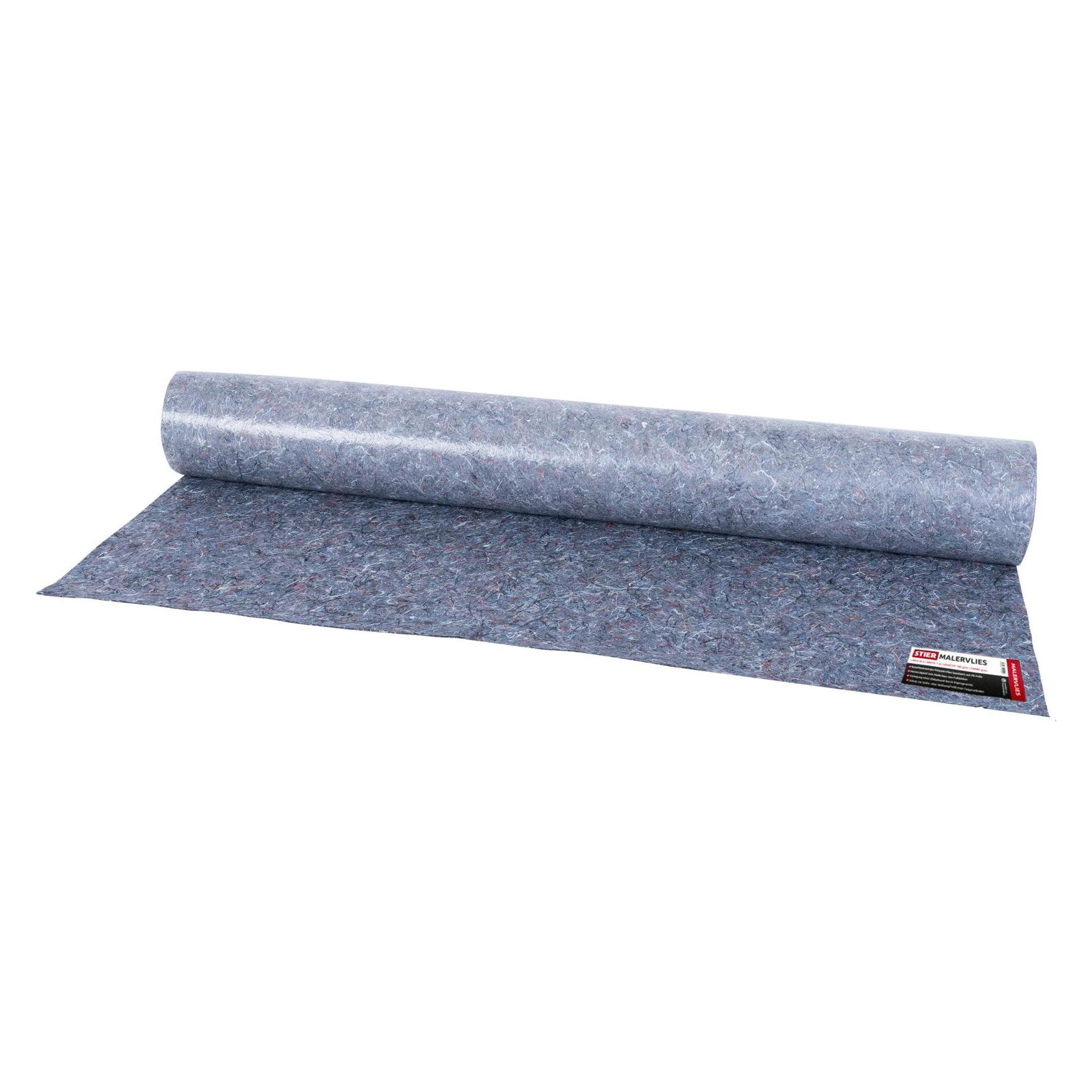 Stier Malervlies, Breite 1 m x Länge 50 m, Gewicht 220 g/m² (50 m x 1000 mm) (55428505x1)