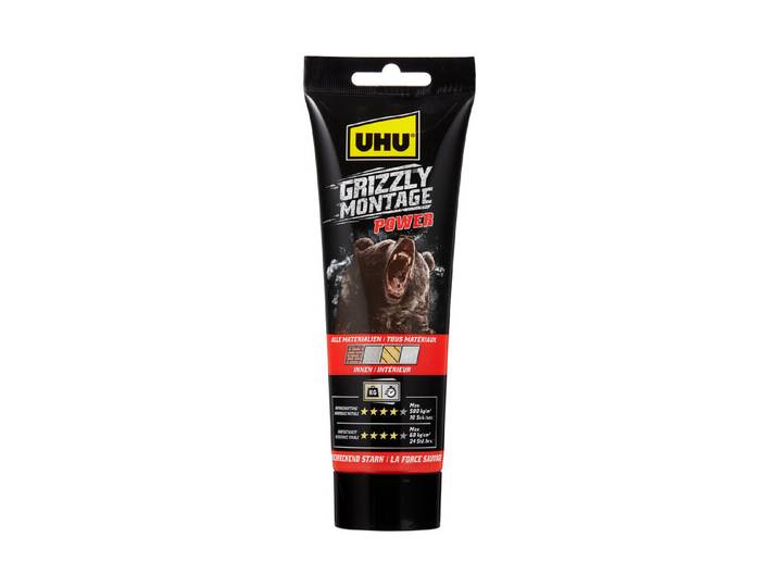UHU Grizzly Montagepulver Weiss 250 g
