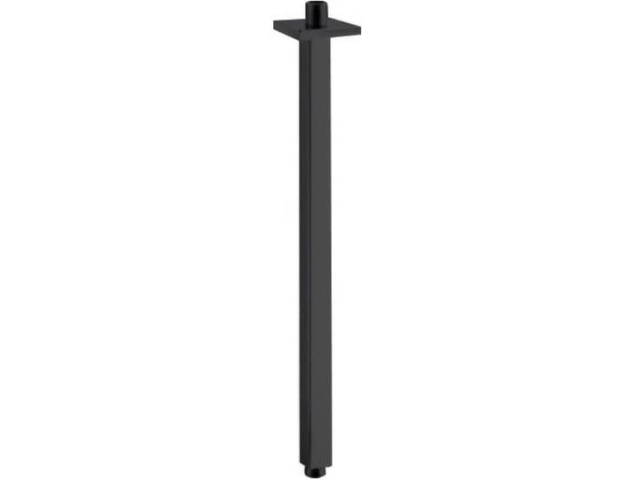 Aloni regendouche plafondsteun – vierkant – 32 cm – mat zwart