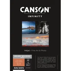 CANSON Infinity Arches BFK Rives (weiss) A2 310 g/m2 Blatt