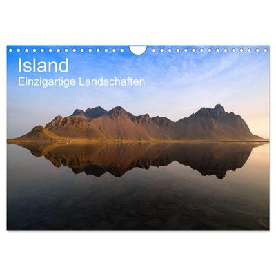 Island - einzigartige Landschaften (Wandkalender 2026 DIN A4 quer), CALVENDO Monatskalender