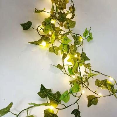 Uplift Treasures Battery Operated Ivy Vine String Lights 2 Color Ivy Vines 2 M 20 Led (battery