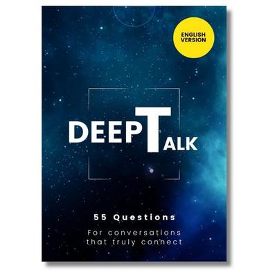 DeepTalk Gesprächsfragekarten (Pocket Size) ENGLISH Version