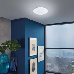 Deckenleuchte Lampe dimmbar 3 Stufen LED Küchenleuchte Wohnzimmerlampe weiß rund