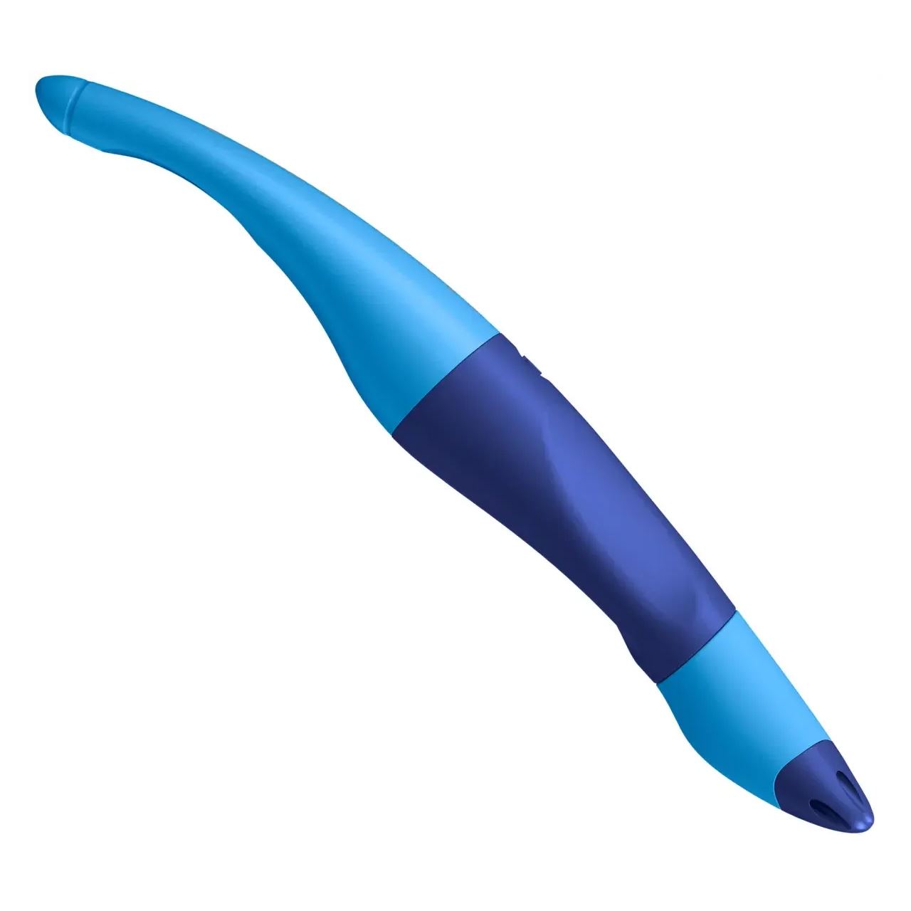STABILO EASYoriginal Tintenroller Linkshänder dunkelblau/hellblau 0,5 mm, Schreibfarbe: blau, 1 St.