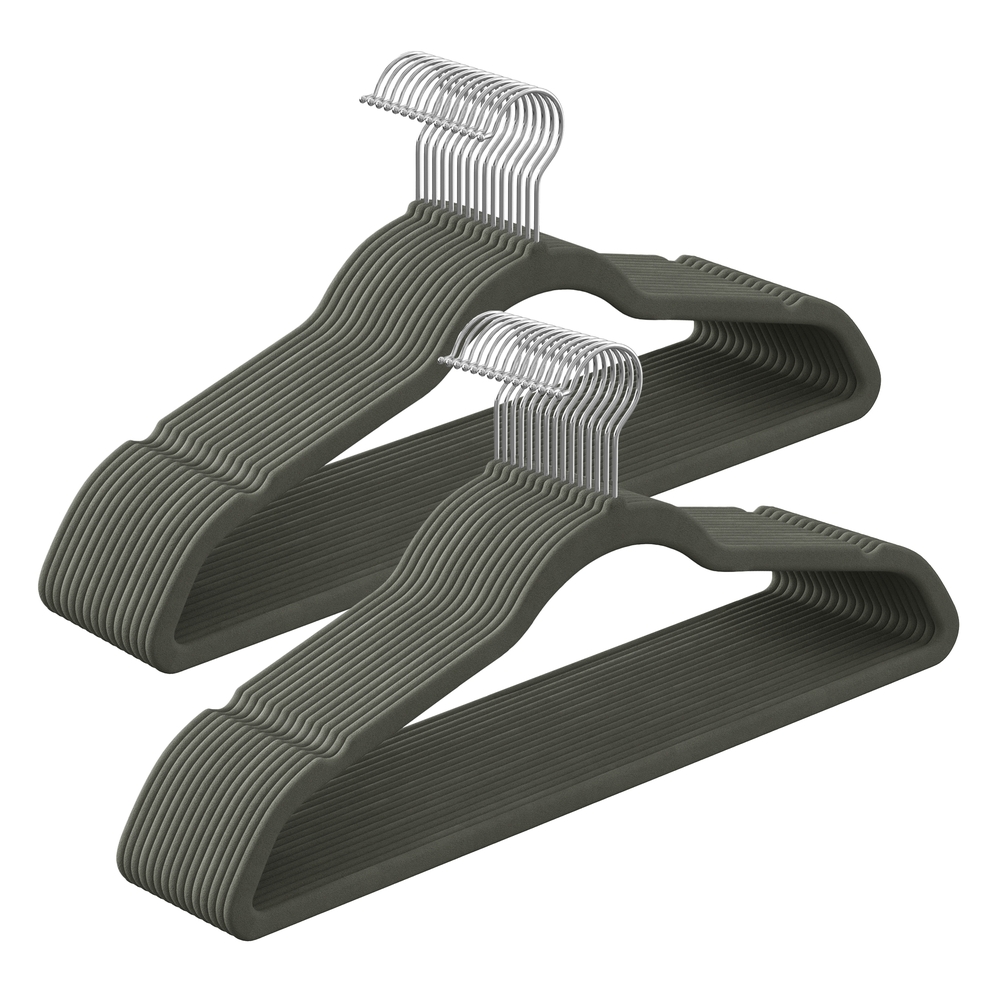 SONGMICS Kleiderbügel Samt 30er Set CRF26V