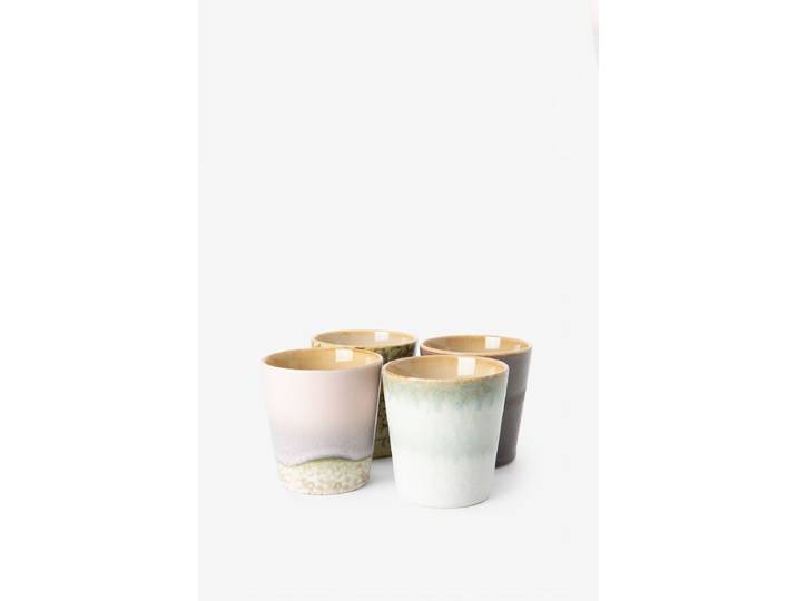 HKliving 70 s koffiemokken set'