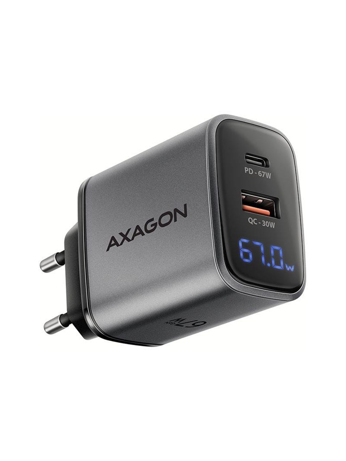 AXAGON Netzteil - USB Type A USB-C - 67 watt