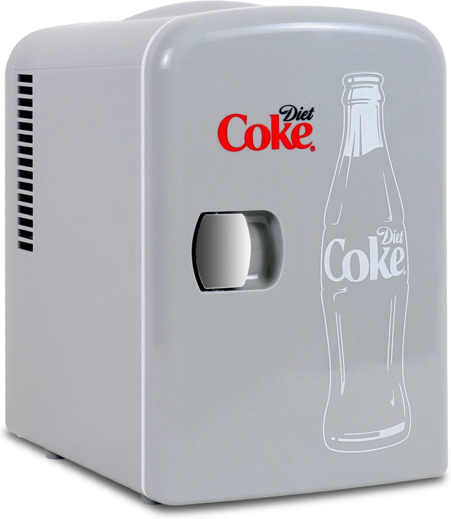 Koolatron    Europe Koolatron Europe 4 L Countertop Mini Fridge with Freezer Gray 10cm H X 6.9cm W X 9.4cm D