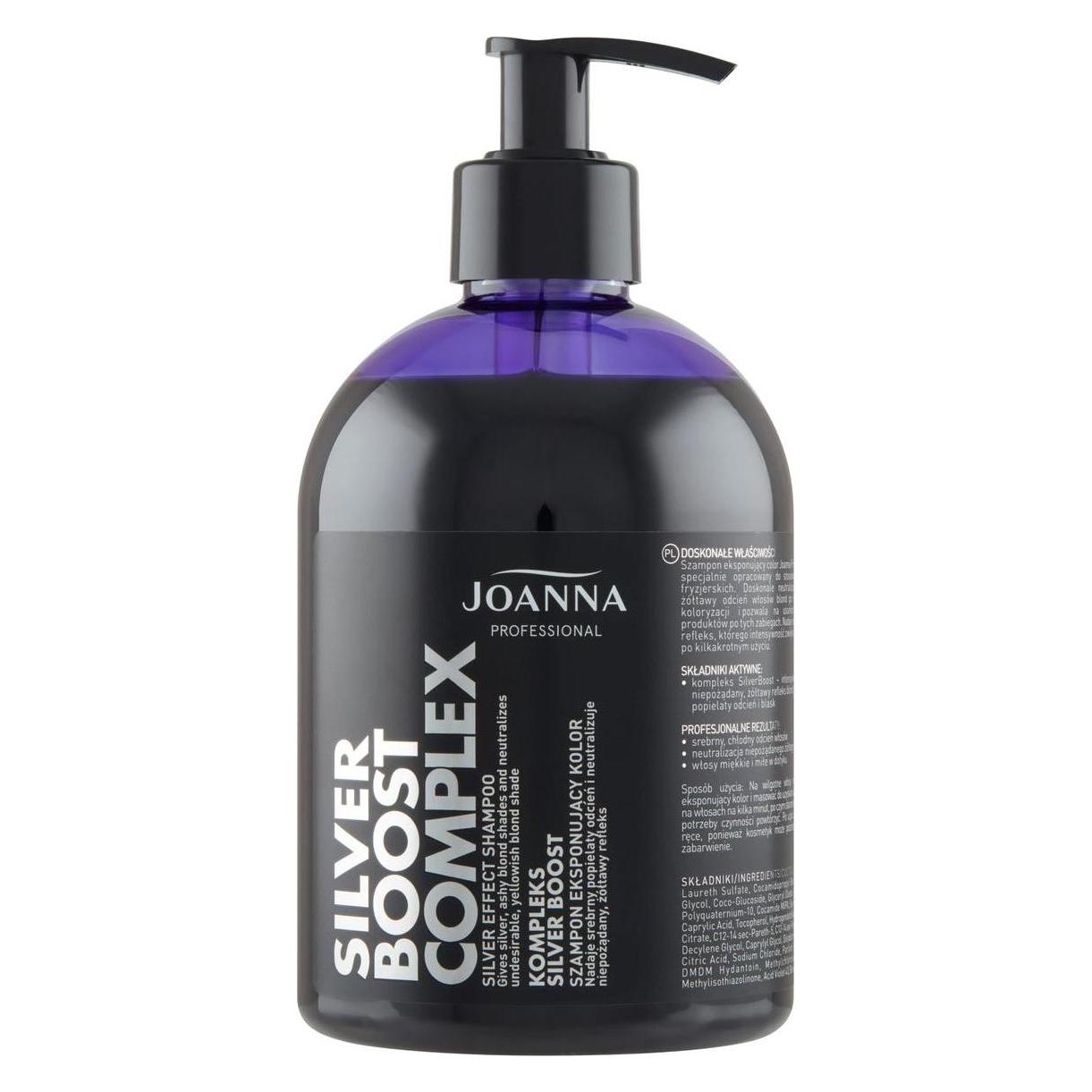 Joanna Professional Silver Boost Complex Farbverstärkendes Shampoo (Flüssiges Shampoo) (5901018020651)