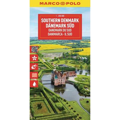 MARCO POLO Reisekarte Dänemark Süd 1:200.000, Sonstige von Marco Polo Verlag, MairDuMont, 978-3-575-02541-8