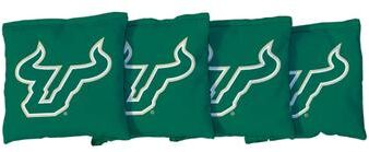 Skip's Garage South Florida Bulls Green Cornhole Bags