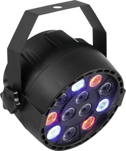 Eurolite LED PARTY SPOT LED-PAR-Scheinwerfer Anzahl LEDs (Details): 12 x 1W Schwarz