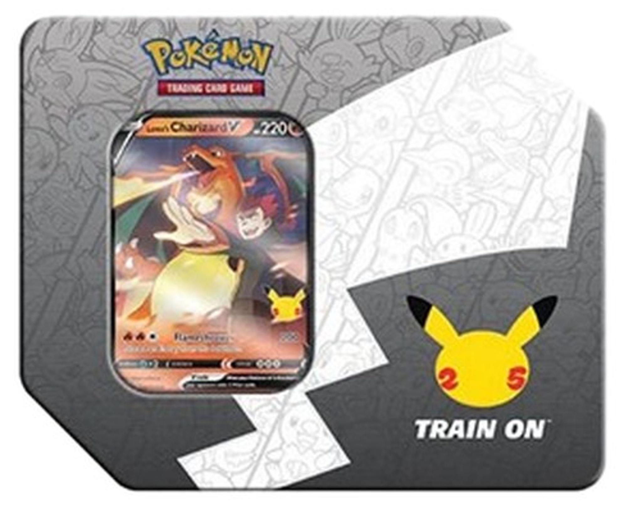 Pokemon Celebrations: Lances Charizard V Big Tin