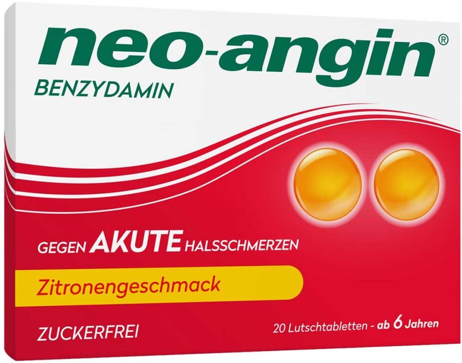 Neo-Angin Neo Angin Benzydamin akute Halsschmerzen Zitrone