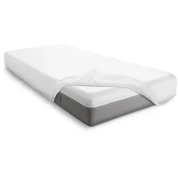 Sleezzz® Vital wasserdichtes Molton Spannbettlaken mit antibakterieller Silber Veredelung 180 x 200 cm