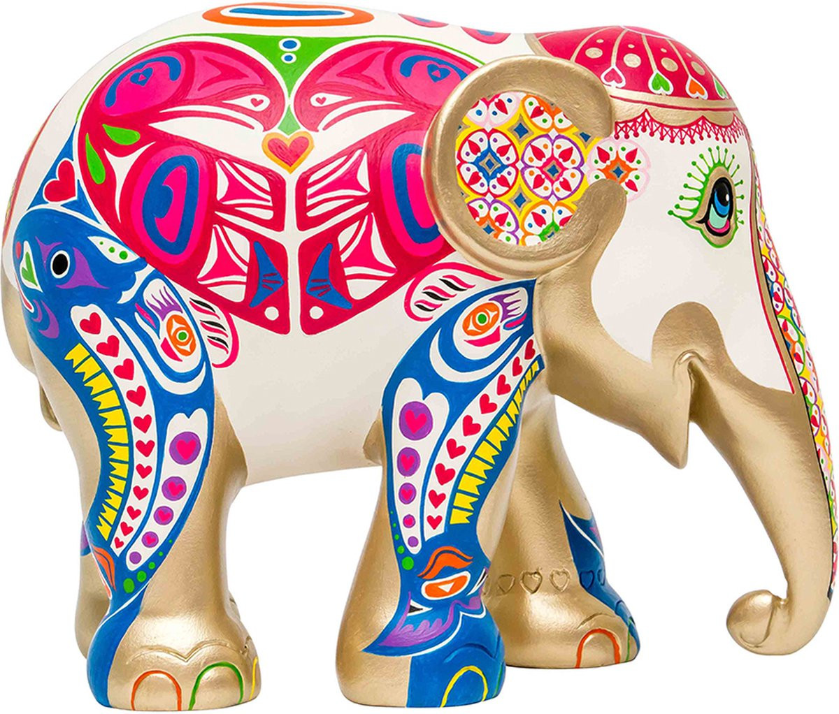 Elephant Parade Love Wild Love Free Handgemaakt Olifanten Beeldje 15 cm