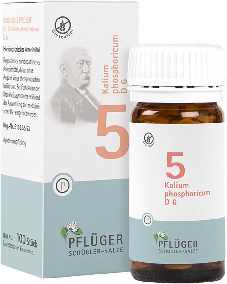 Biochemie Pflüger 5 Kalium phosphoricum D6 Tabletten