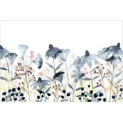 FOTOTAPETE Wildblumen Aquarell I 288/190 cm