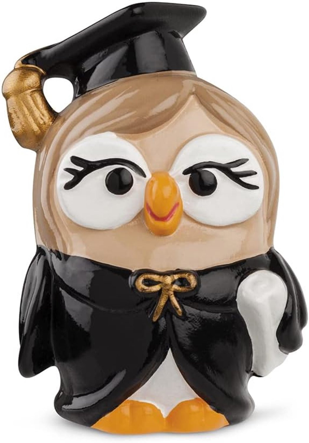 Unieke Keramische Uil Figuur - Decoratie voor op tafel