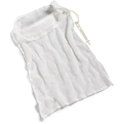 TTS für Mopwaschung aus Polyester 90 L weiß Wäschesack für die ideale Mopwaschung bis 60°C