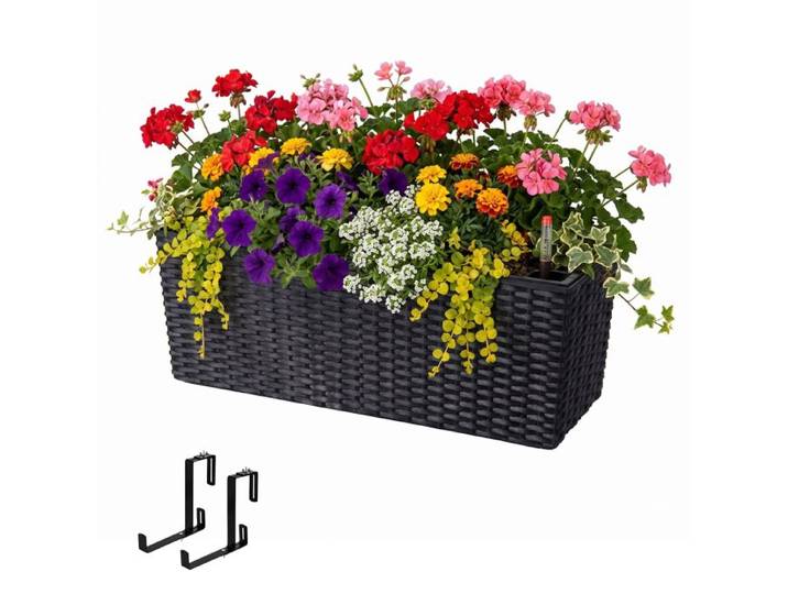 Relaxdays Insert pour balcon & indicateur niveau